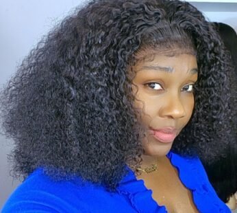 Afro curly indienne 14 pouces