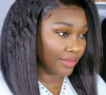 Kinky straight 14 pouces